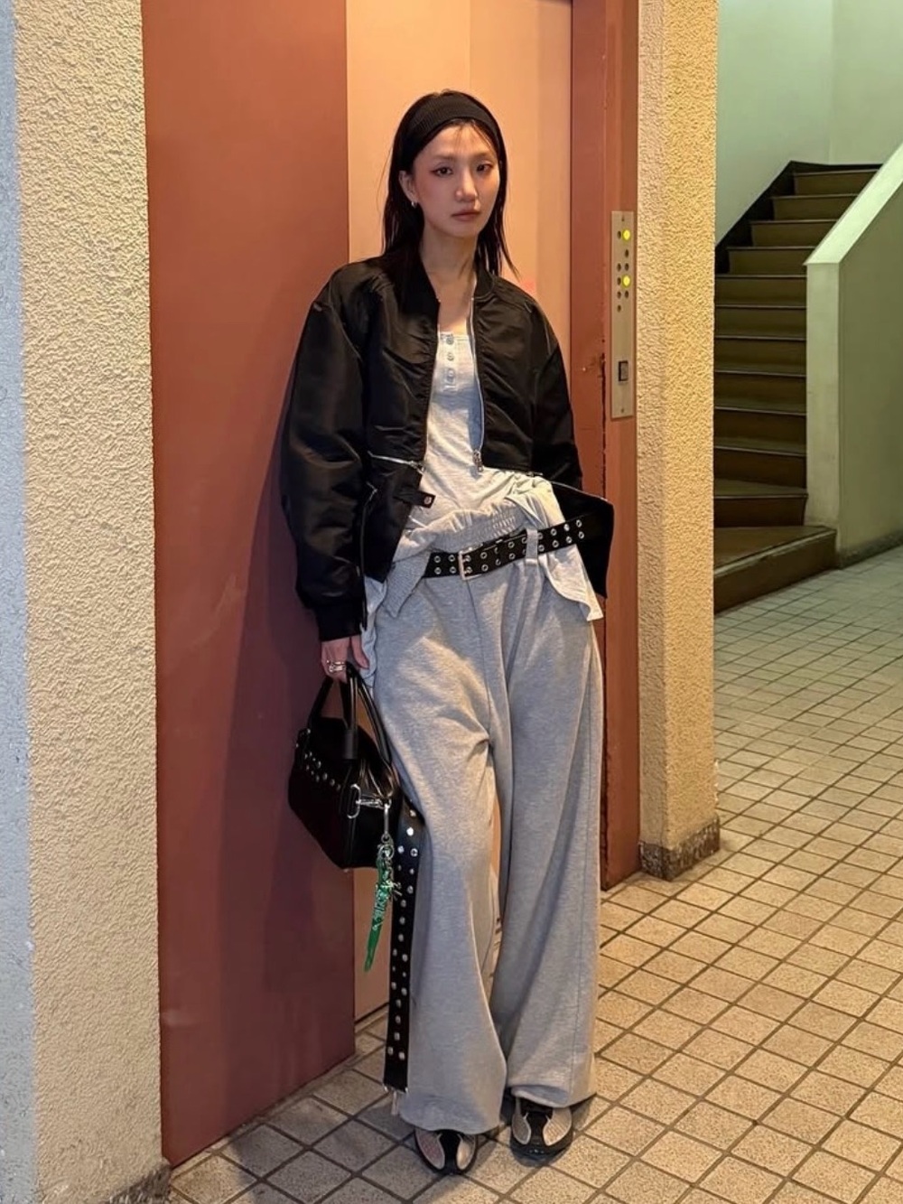 Korean Fashion Bomber Jacket
